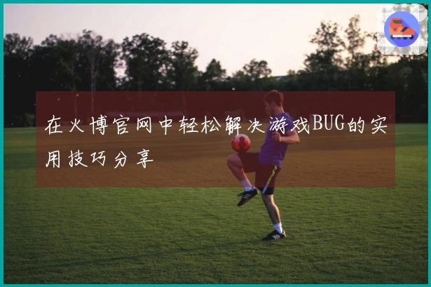 在火博官网中轻松解决游戏BUG的实用技巧分享